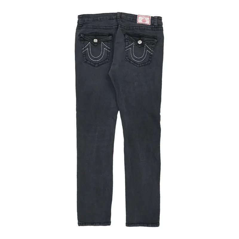 Suko Jeans Jeans - 33W UK 12 Black Cotton