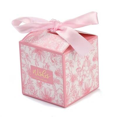 Wedding Theme Folding Gift Boxes