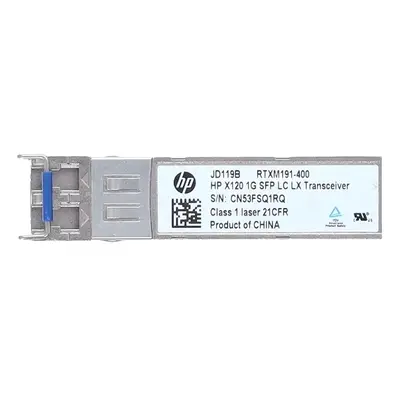 JD119B HP 1Gb/s 1000Base-LX Single-Mode Fibre 1310nm 10km Duplex LC Connector SFP (mini-GBIC) Transceiver Module