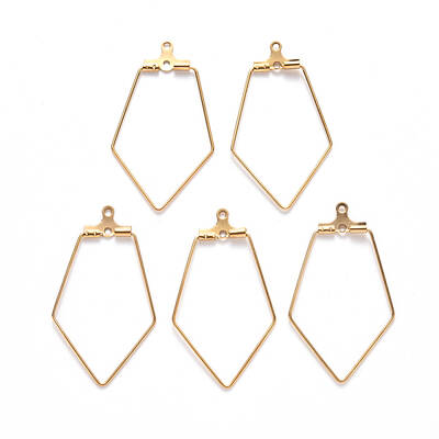 PVD Vacuum Plating 304 Stainless Steel Wire Pendants