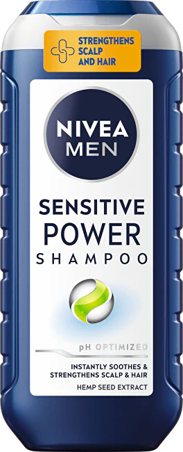 Nivea Shampoo Uomo Per Cuoio Capelluto Sensibile Men Sensitive Power (Shampoo) 250 Ml