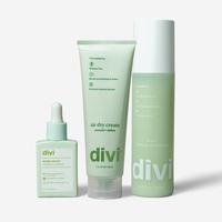 Divi Perfect Air Dry Bundle, Heat-Free 3-Step System, Detoxify, Detangle & Define, Smooth & Nourish Hair Conditioner Haircare
