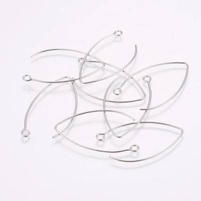 Tarnish Resistant 304 Stainless Steel Hoop Earrings