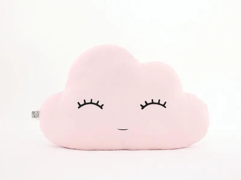 Pale Pink Cloud Pillow