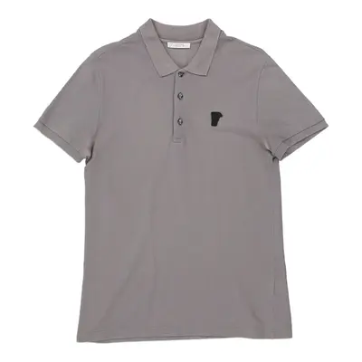Versace Collection Polo Shirt - Medium Grey Cotton