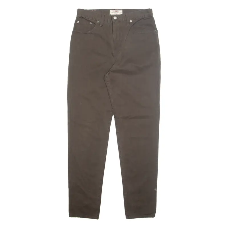 LEVI'S Mens Trousers Brown Regular Tapered W33 L32