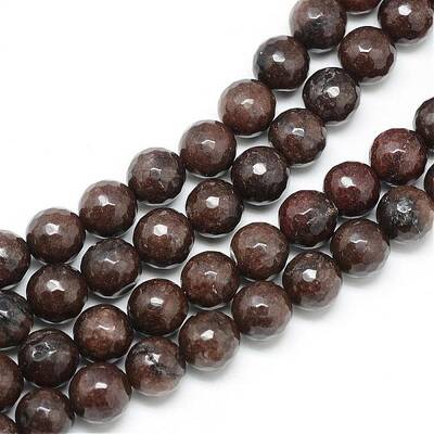 Natural White Jade Bead Strands