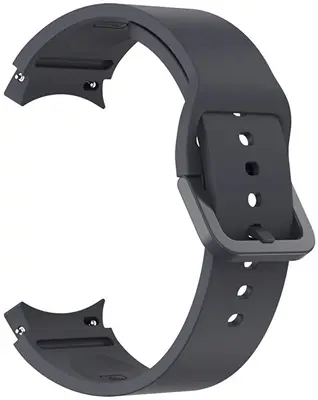 4Wrist Cinturino In Silicone Per Samsung Galaxy Watch 6/5/4 - Nero