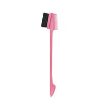 Simidola Hair Edge Brush Three-Headed Edge Control Double Side Brush & Comb Hair Edge Brush Hair Extensions Haircare Heatless