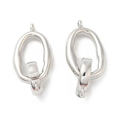Brass Fold Over Clasps