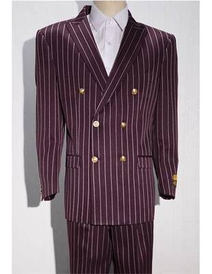 Burgundy Groomsmen Suits