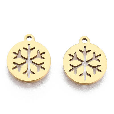 Ion Plating(IP) 304 Stainless Steel Charms