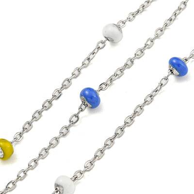 304 Stainless Steel Enamel Link Chains