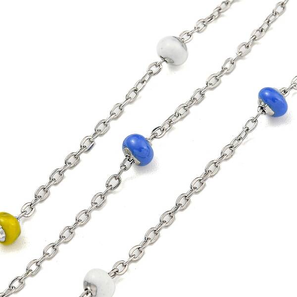 304 Stainless Steel Enamel Link Chains