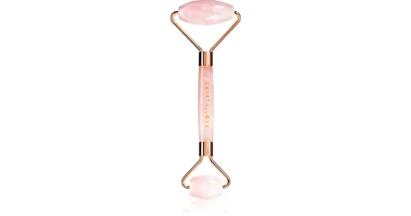 Crystallove Rose Quartz Roller Facial Massage Roller