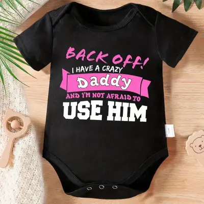 Cute Cotton Newborn Girl Romper - 100% Soft Knit Fabric, Regular Fit, Short Sleeves, \