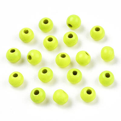 Spray Painted Alloy Beads