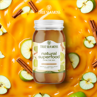 TrueSeaMoss Apple/Cinnamon Irish Sea Moss Gel – Rich in Minerals & Vitamins – supports immune, improves digestion, boost ...