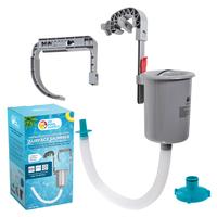 U.S. Pool Supply Premium Above Ground Pool Surface Skimmer, Wall Mount - Cleans Automatically, Attach to Inflatable Collars, ...