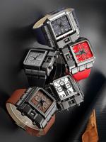 Men's Punk Style Square Dial Quartz Watch, Fashion Watch for Party, Daily Clothing Decor, Trendy All-match & Exquisite Watch ...