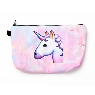 Polyester Tarp Zip Cosmetic Pouches
