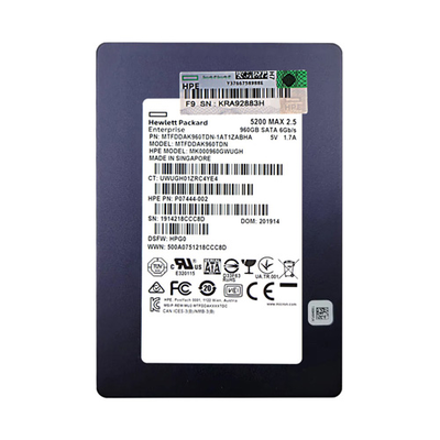 HP MK000960GWUGH | 960GB SATA 6Gb/s Hot-Pluggable Mixed Use 2.5-Inch Enterprise Solid State Drive for ProLiant Server and Sto...