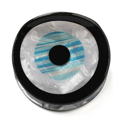 Evil Eye Shape PVC Claw Hair Clips