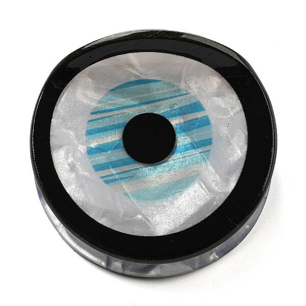 Evil Eye Shape PVC Claw Hair Clips