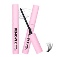 zanlufly Lash Remover 4.5ML Lash Clusters Strip Lashes Remover  for Beginner Friendly DIY Makeup Cosmetic Lashes Remover For ...