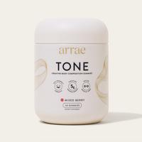 Arrae Tone | Women’s Creatine Monohydrate Gummies | Gut-Friendly Formula | Mixed Berry Flavor | 15-Day Supply Healthcare Di...