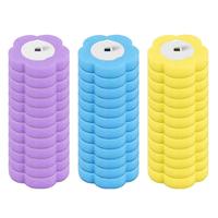 Disposable Toilet Brush Refill, 36pcs/set 3 Layer Sponge Toilet Brush Replacement Head, Household Cleaning Tool for Bathroom ...