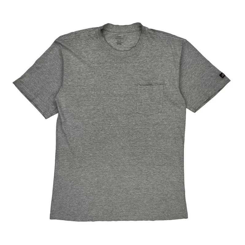 Dickies Tall T-Shirt - XL Grey Cotton