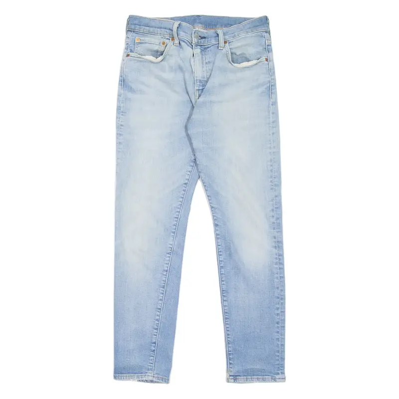 LEVI'S 512 BIG E Jeans Mens Blue Slim Tapered Stone Wash W30 L30