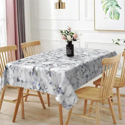 Paved With Diamonds Modern Rectangle Tablecloth - Aperturee