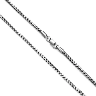 Sterling Silver Box Chain Necklace
