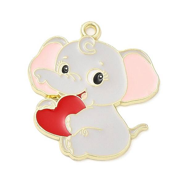 Alloy Enamel Pendants