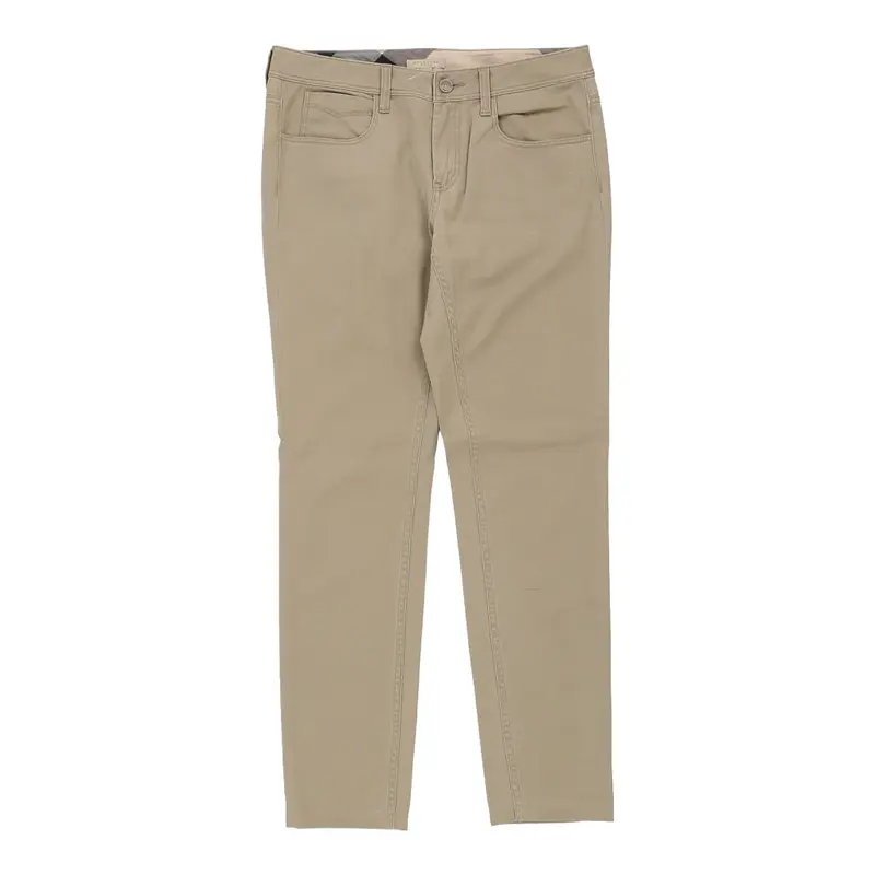 Burberry Brit Trousers - 30W UK 8 Beige Cotton | Size: UK 8