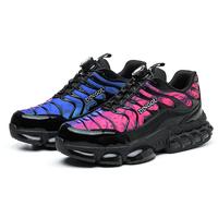 KITOP Lightweight Safety Athletic Men's Steel Toe Work Shoes Athletic Casual Style Slip Resistant Industrial Construction Sho...