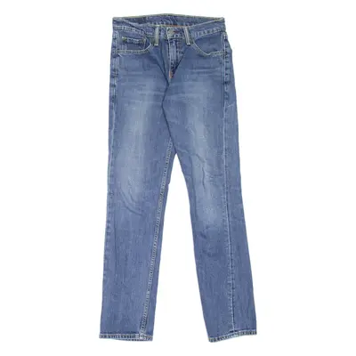 LEVI'S 511 Jeans Mens Blue Slim Straight Stone Wash W29 L32