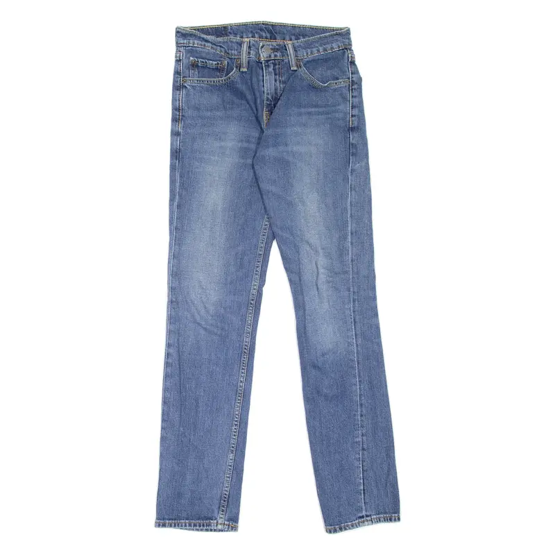 LEVI'S 511 Jeans Mens Blue Slim Straight Stone Wash W29 L32