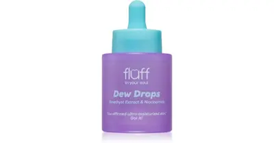 Fluff Dew Gocce Moisturizing Serum With Amethyst Extract Niacinamide 30 Ml