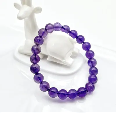 8mm Amethyst Bracelet Limited to 1 Purchase