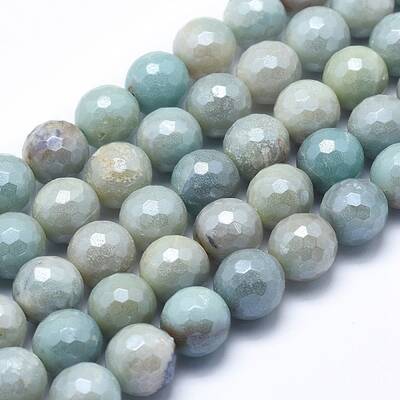 Natural Flower Amazonite Beads Strands