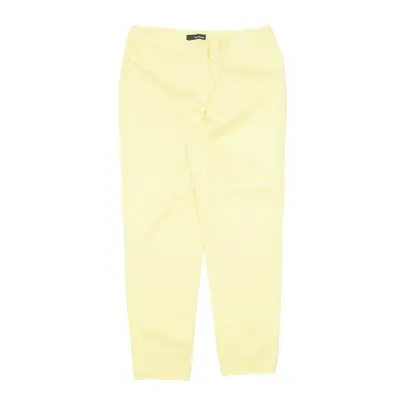 THE KOOPLES Trousers Yellow Regular Skinny Womens W30 L26