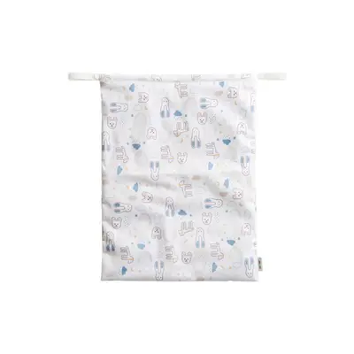 Vimse Wet Bag, Large, White Teddy