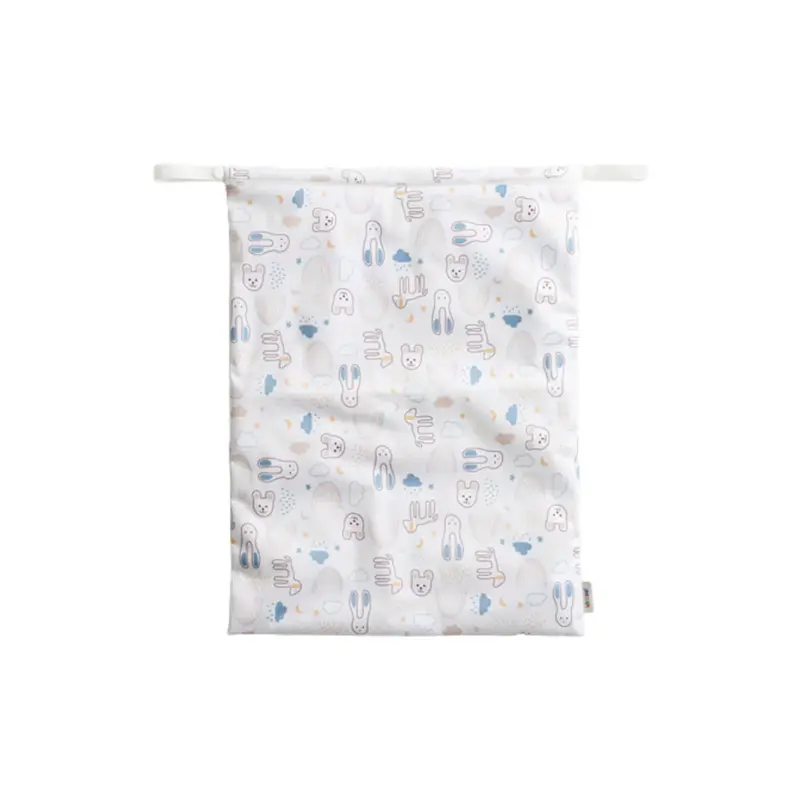 Vimse Wet Bag, Large, White Teddy