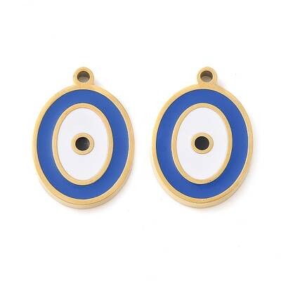 304 Stainless Steel Enamel Pendants