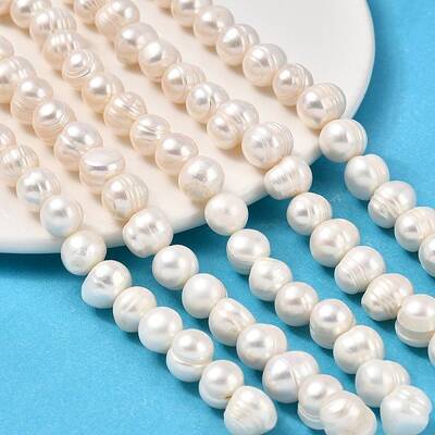 Natural Cultured Freshwater Pearl Beads Strands