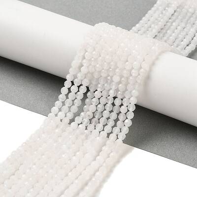 Natural Rainbow Moonstone Beads Strands