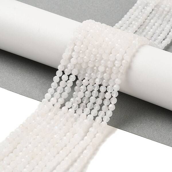 Natural Rainbow Moonstone Beads Strands